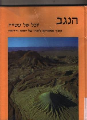 הנגב : יובל של עשייה - קובץ מאמרים לזכרו של יצחק ורדימון