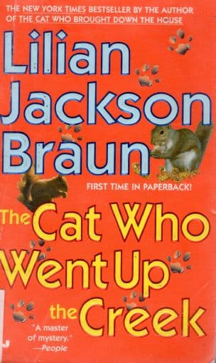 The cat who went up the creek