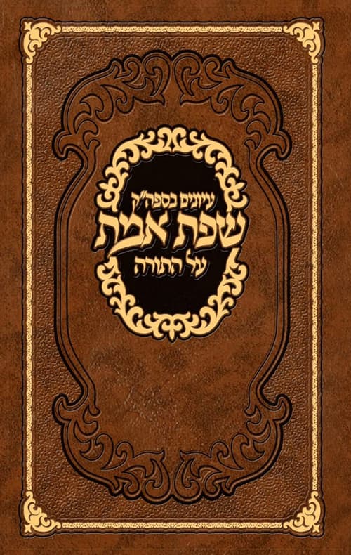 עיונים בספה"ק שפת אמת