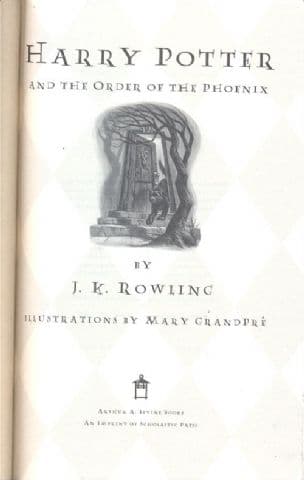 Harry Potter and the Order of the Phoenix 5