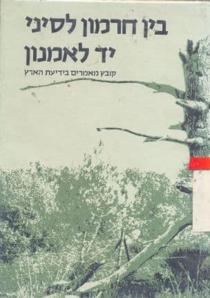 בין חרמון לסיני: יד לאמנון; קובץ מאמרים בידיעת האר