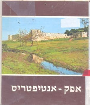 אפק-אנטיפטריס : חמש עונות של חפירה ארכיאולוגית בתלאפק-אנטיפטריס : (1976-1972)