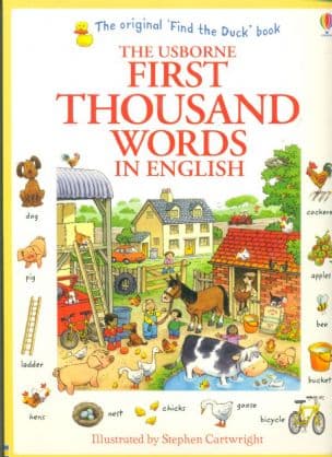 The USBORNE First Thousand Words In English