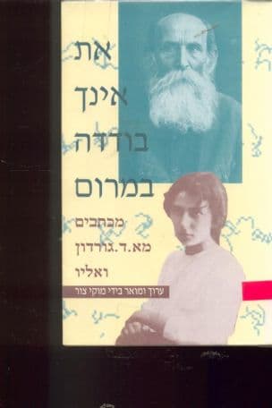 את אינך בודדה במרום : מכתבים מא' ד' גורדון ואליו