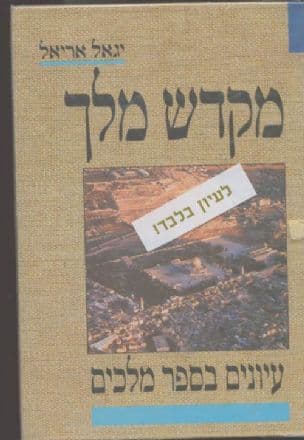 מקדש מלך : עיונים בספר מלכים
