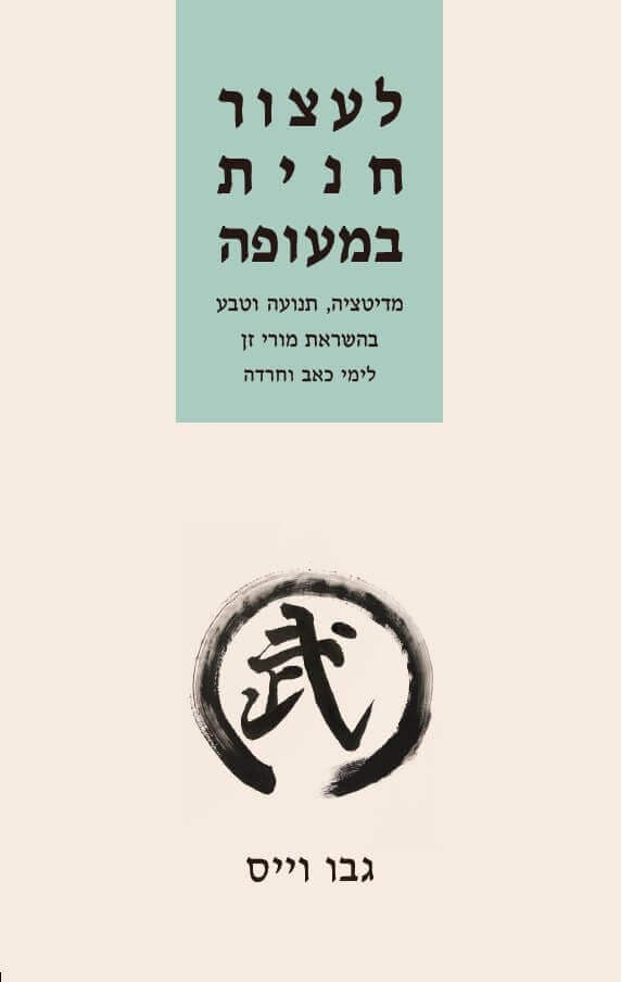 לעצור חנית במעופה : מדיטציה, תנועה וטבע בהשראת מורי זן − לימי כאב וחרדה
