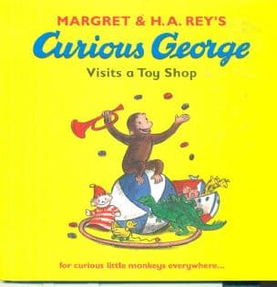 Curious George visits a toy shop