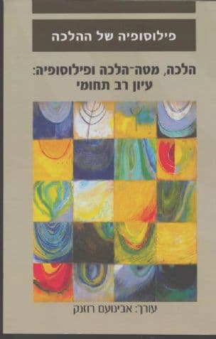 הלכה, מטה-הלכה ופיךוסופיה עיון רב תחומי