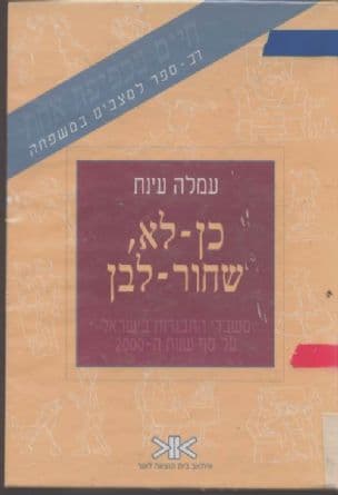 כן-לא, שחור-לבן : משברי התבגרות בישראל על סף שנות ה-2000