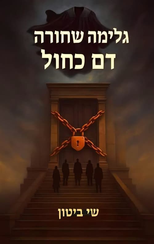 גלימה שחורה דם כחול