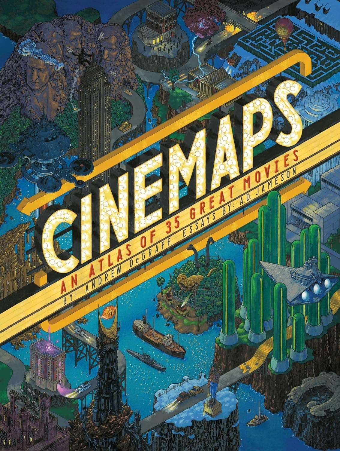 Cinemaps: An Atlas of 35 Great Movies HC