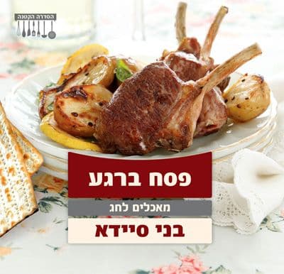 פסח ברגע - מאכלים לחג