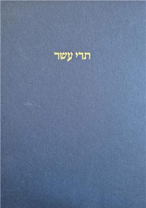 תרי עשר -מהדורת מפעל המקרא