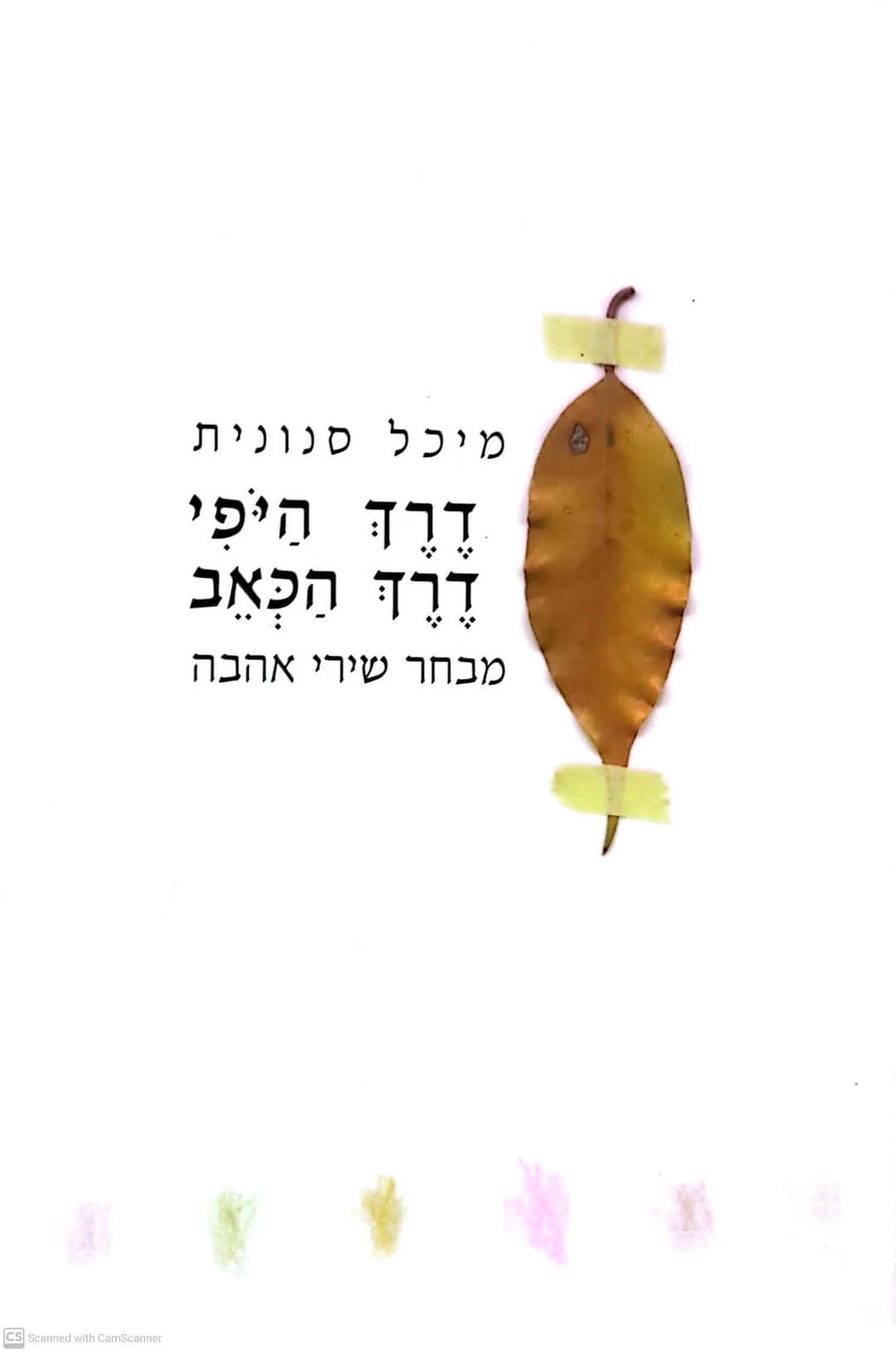 דרך היופי, דרך הכאב: מבחר שירי אהבה