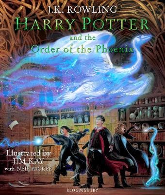 HARRY POTTER AND THE ORDER OF THE PHOENIX ILLUSTRATED