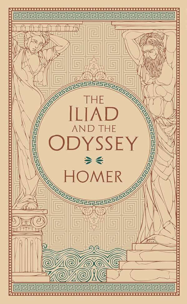 ILIAD & THE ODYSSEY - LEATHER EDITION