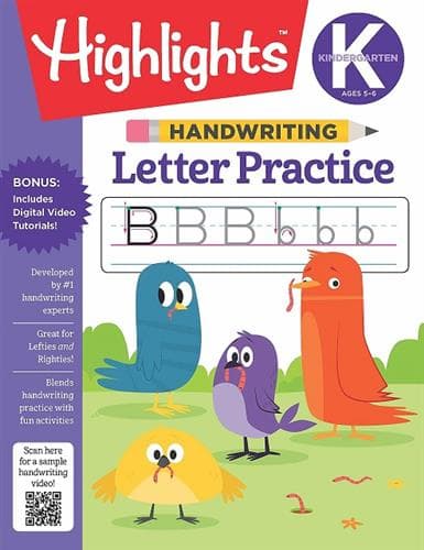 HIGHLIGHTS HANDWRITING LETTER PRACTICE K