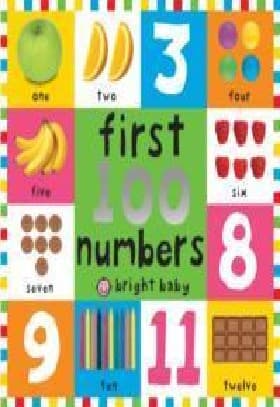 FIRST 100 NUMBERS -BRIGHT BABY HC